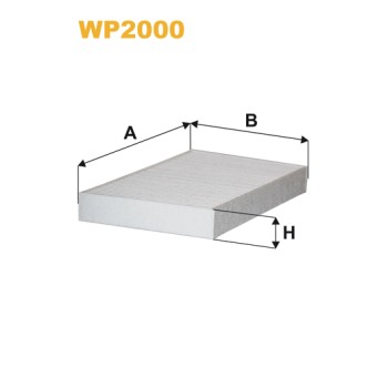 Filtre habitacle WP2000