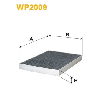 Filtre habitacle WP2009