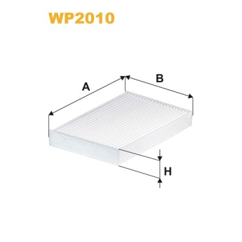 Filtre habitacle WP2010