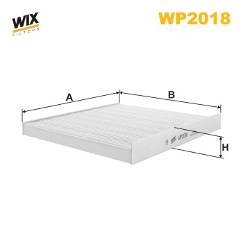 Filtre habitacle WP2018