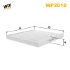Filtre habitacle WP2018