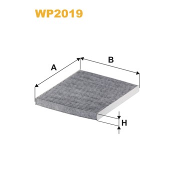 Filtre habitacle WP2019