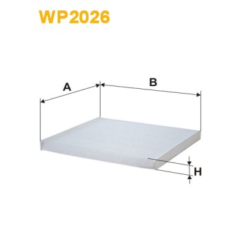 Filtre habitacle WP2026