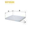 Filtre habitacle WP2026