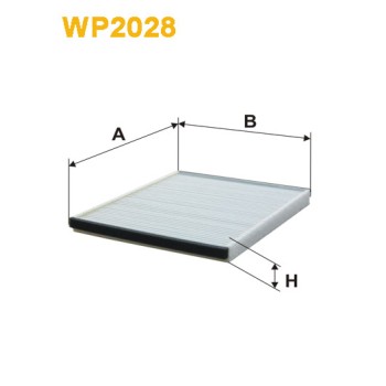 Filtre habitacle WP2028