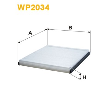 Filtre habitacle WP2034