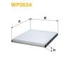 Filtre habitacle WP2034