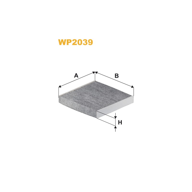 Filtre habitacle WP2039