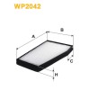 Filtre habitacle WP2042