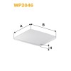 Filtre habitacle WP2046