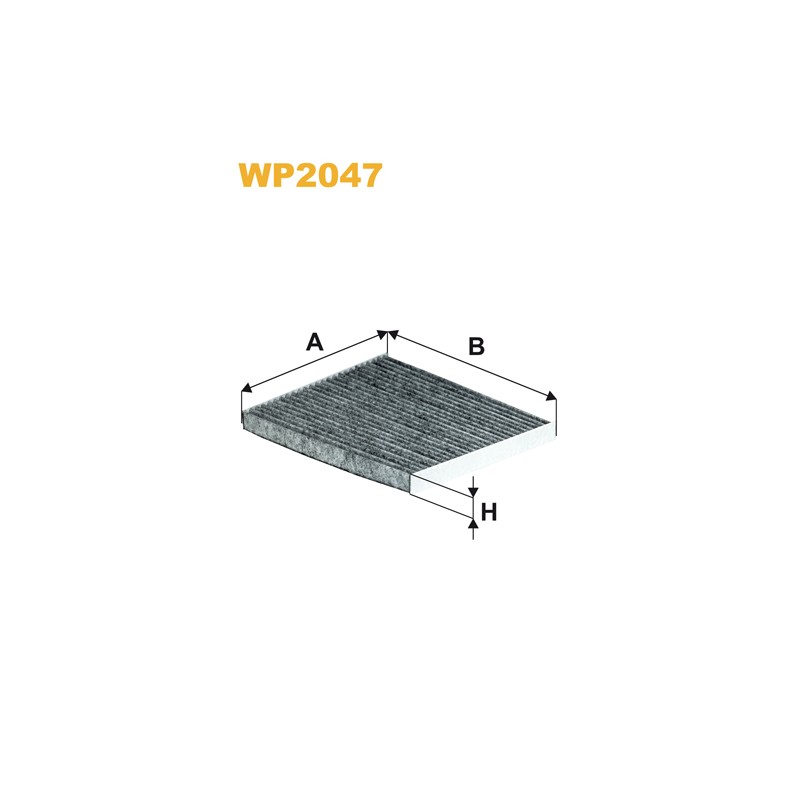 Filtre habitacle WP2047