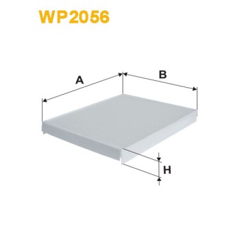 Filtre habitacle WP2056
