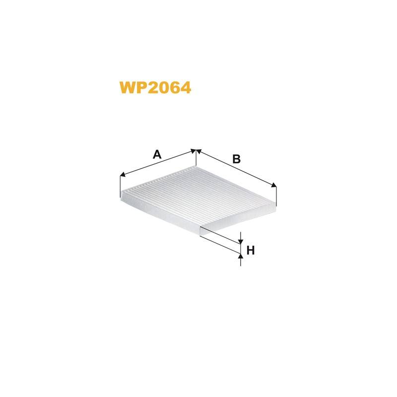 Filtre habitacle WP2064