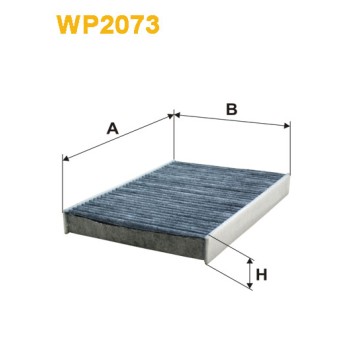 Filtre habitacle WP2073