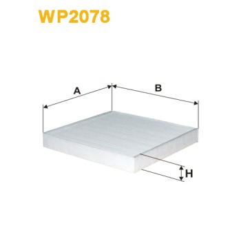 Filtre habitacle WP2078