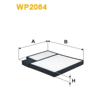 Filtre habitacle WP2084