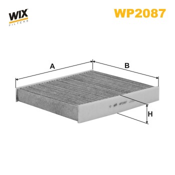 Filtre habitacle WP2087