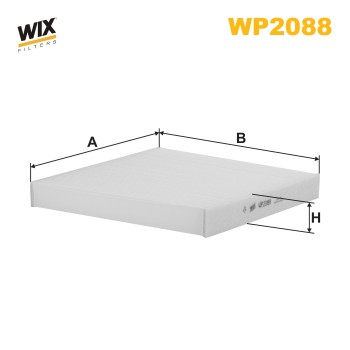 Filtre habitacle WP2088