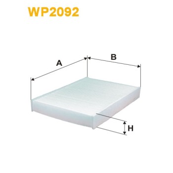 Filtre habitacle WP2092