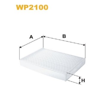 Filtre habitacle WP2100
