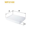 Filtre habitacle WP2100