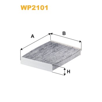 Filtre habitacle WP2101