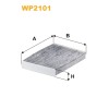 Filtre habitacle WP2101