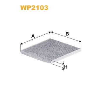 Filtre habitacle WP2103