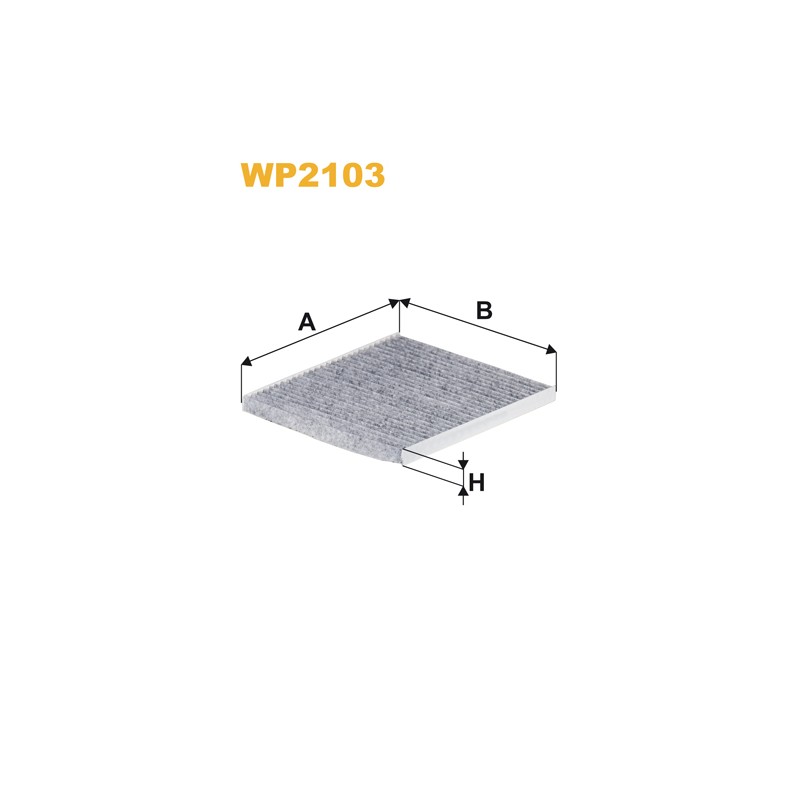 Filtre habitacle WP2103