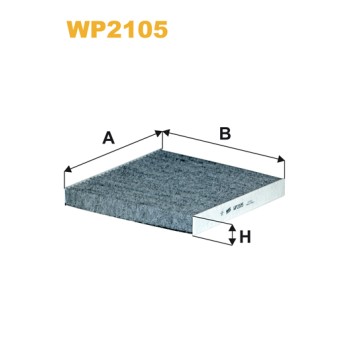 Filtre habitacle WP2105