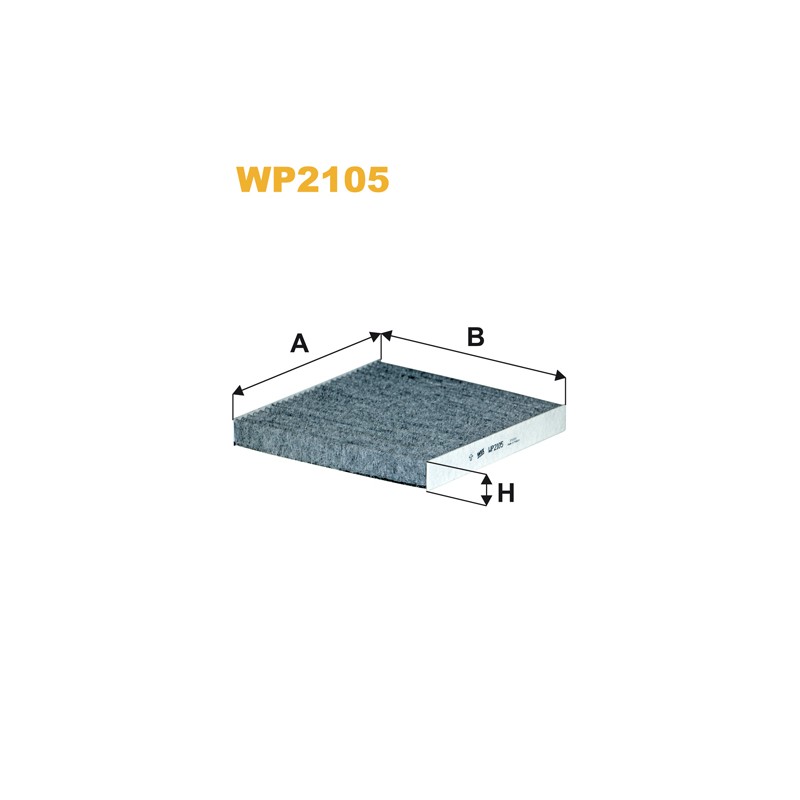 Filtre habitacle WP2105
