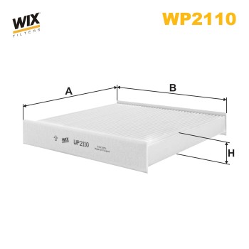 Filtre habitacle WP2110