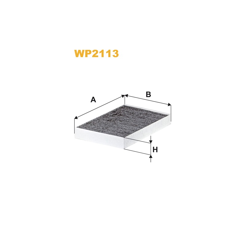 Filtre habitacle WP2113