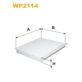 Filtre habitacle WP2114