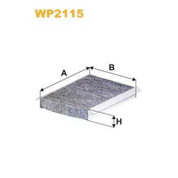 Filtre habitacle WP2115