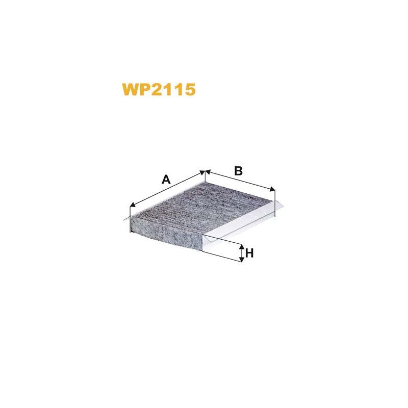 Filtre habitacle WP2115