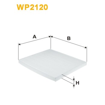Filtre habitacle WP2120