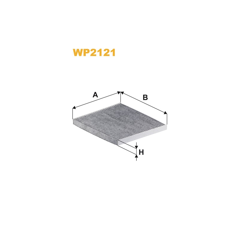 Filtre habitacle WP2121