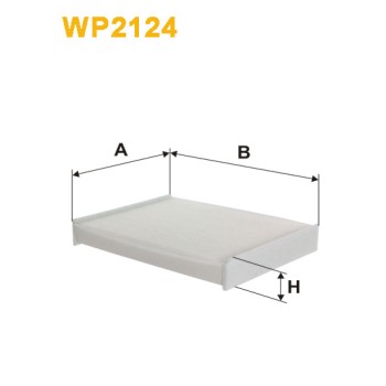 Filtre habitacle WP2124