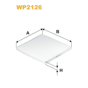 Filtre habitacle WP2126