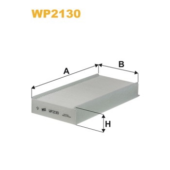 Filtre habitacle WP2130