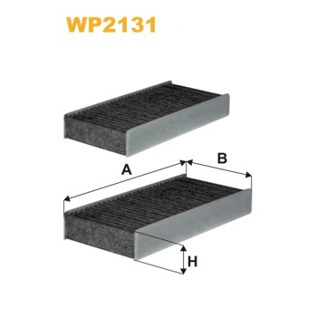 Filtre habitacle WP2131