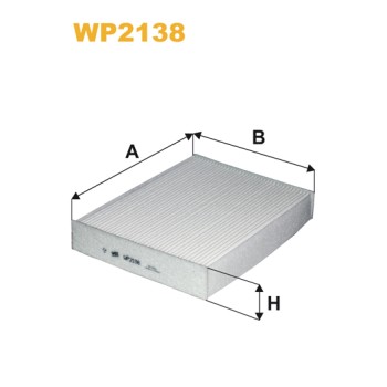 Filtre habitacle WP2138