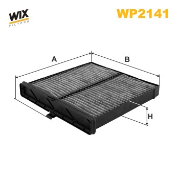 FILTRE HABITACLE WP2141
