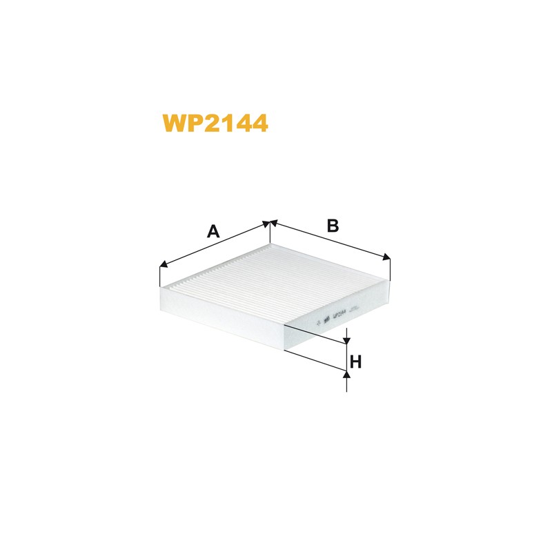 Filtre habitacle WP2144