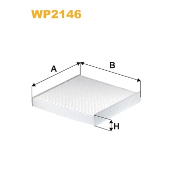 Filtre habitacle WP2146