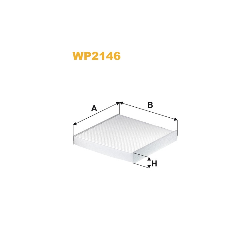 Filtre habitacle WP2146