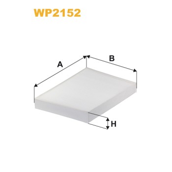 Filtre habitacle WP2152