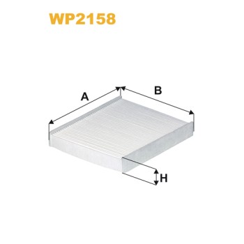 Filtre habitacle WP2158