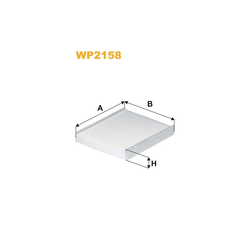 Filtre habitacle WP2158